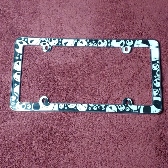 Jack skellington license plate frame - Picture 1 of 2